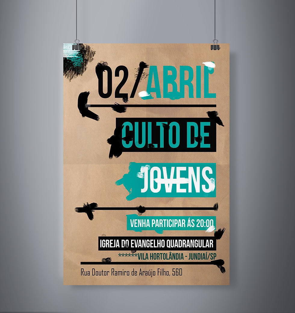 poster jovens hortola