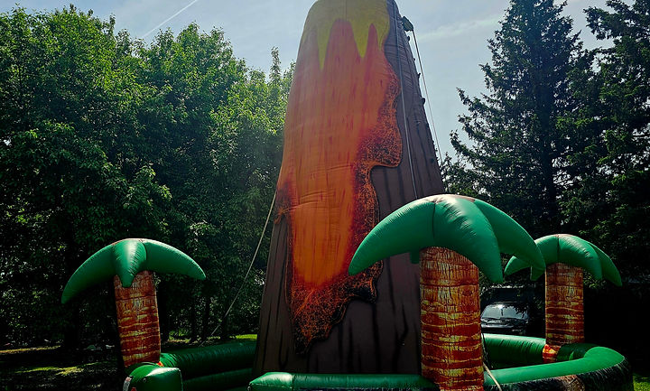 Volcan escalade de l'ile TIKI