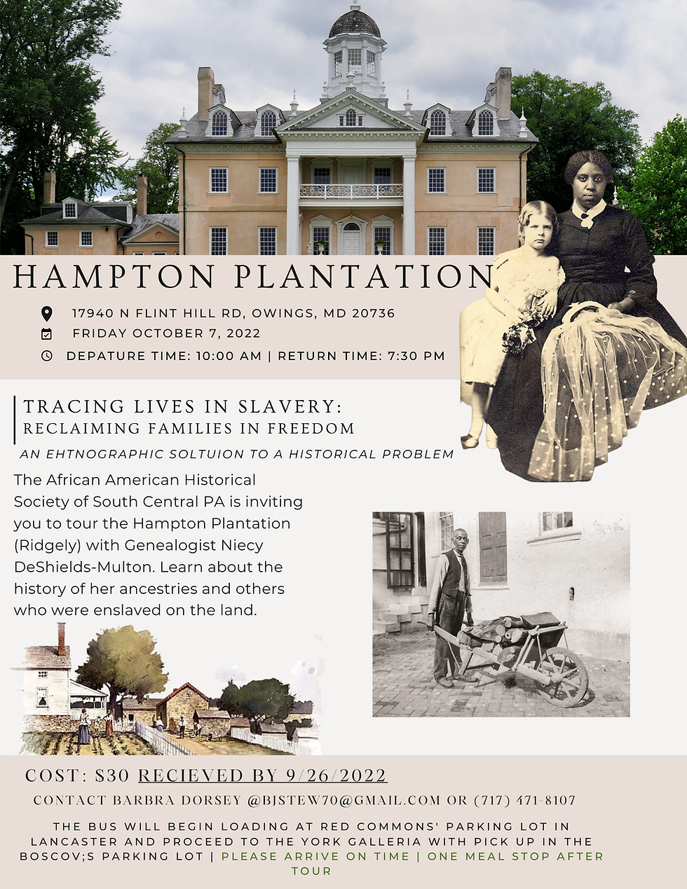 Hampton Plantation Tour