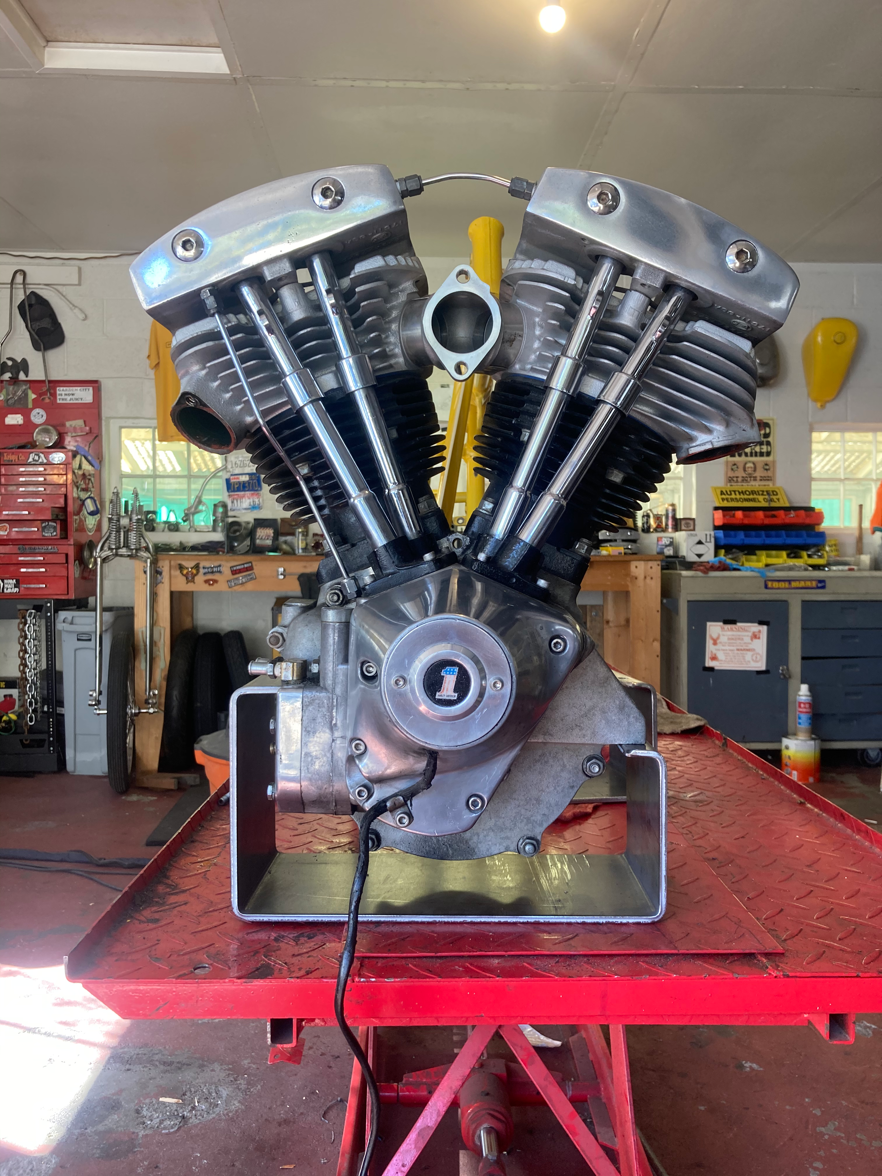Big Twin Heavy Duty Motor Stand