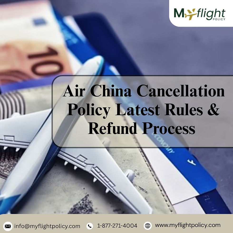 Air China Cancellation Policy – Latest Rules & Refund Process