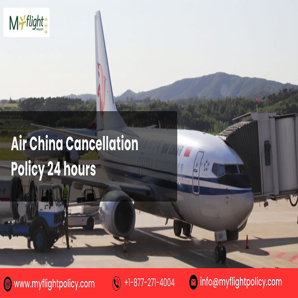 Air China Cancellation Policy 24 hours