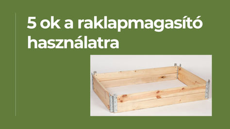Raklapmagasító keret – 5 ok, amiért hasznos lehet a szállítmányozásban