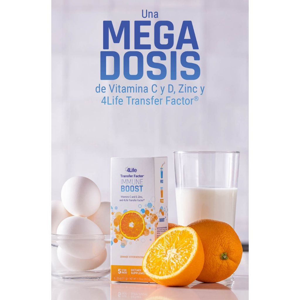 Immune Boost 4Life – Transfer Factor 1000 mg para Inmunidad | Honduras