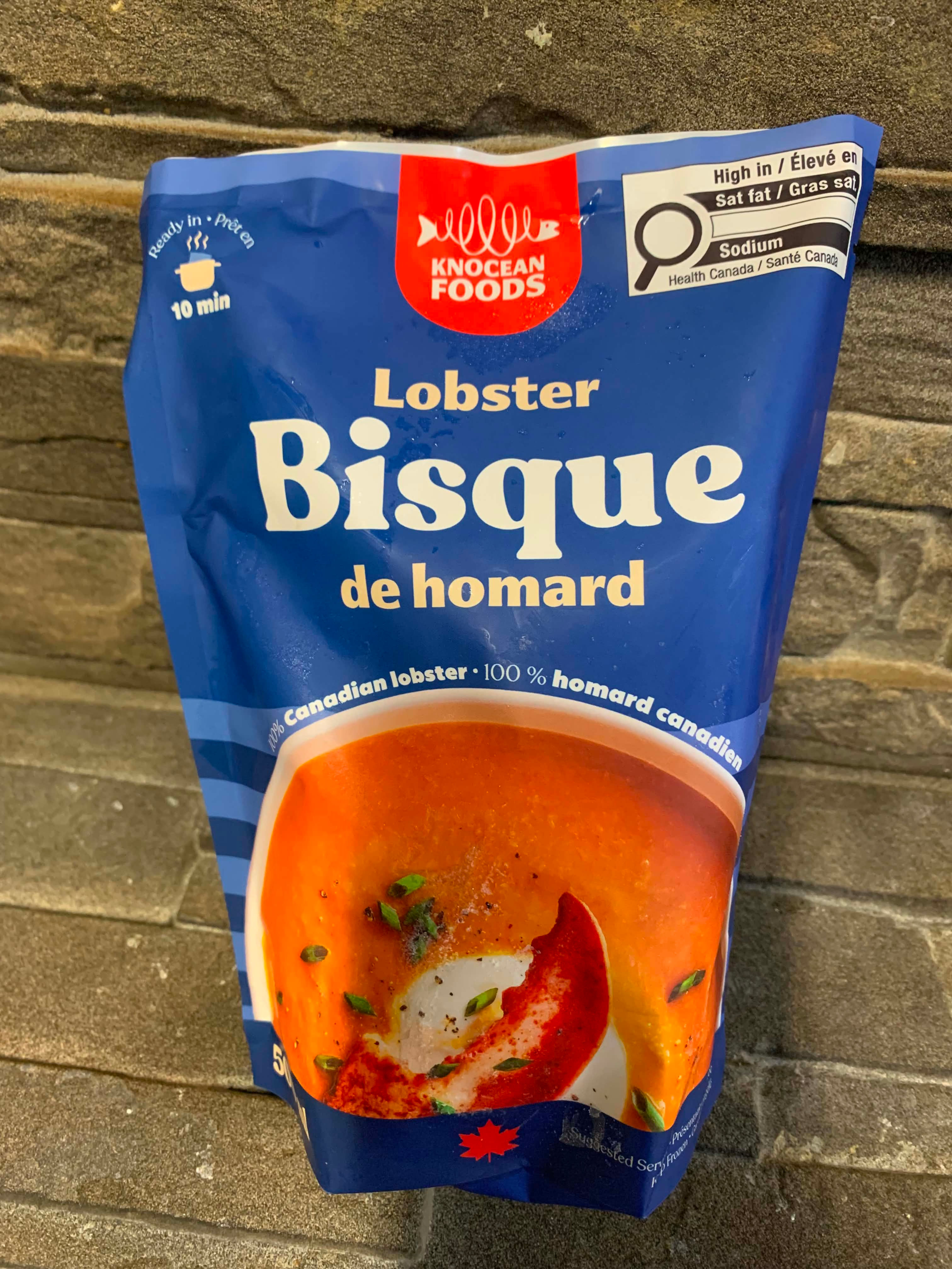Bisque de homards congelé 450g