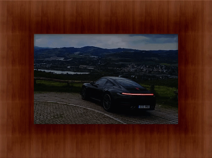 Porsche 992 Carrera S Neon Wooden Wall Art Odd Products porsche-992-carrera-s-neon-wooden-wall-art-odd-products