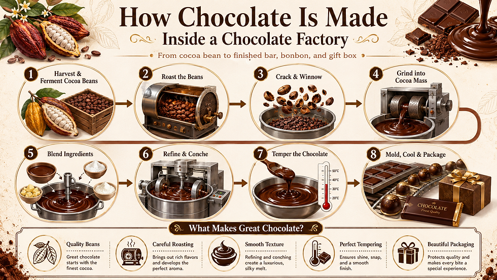 how is chocolate made