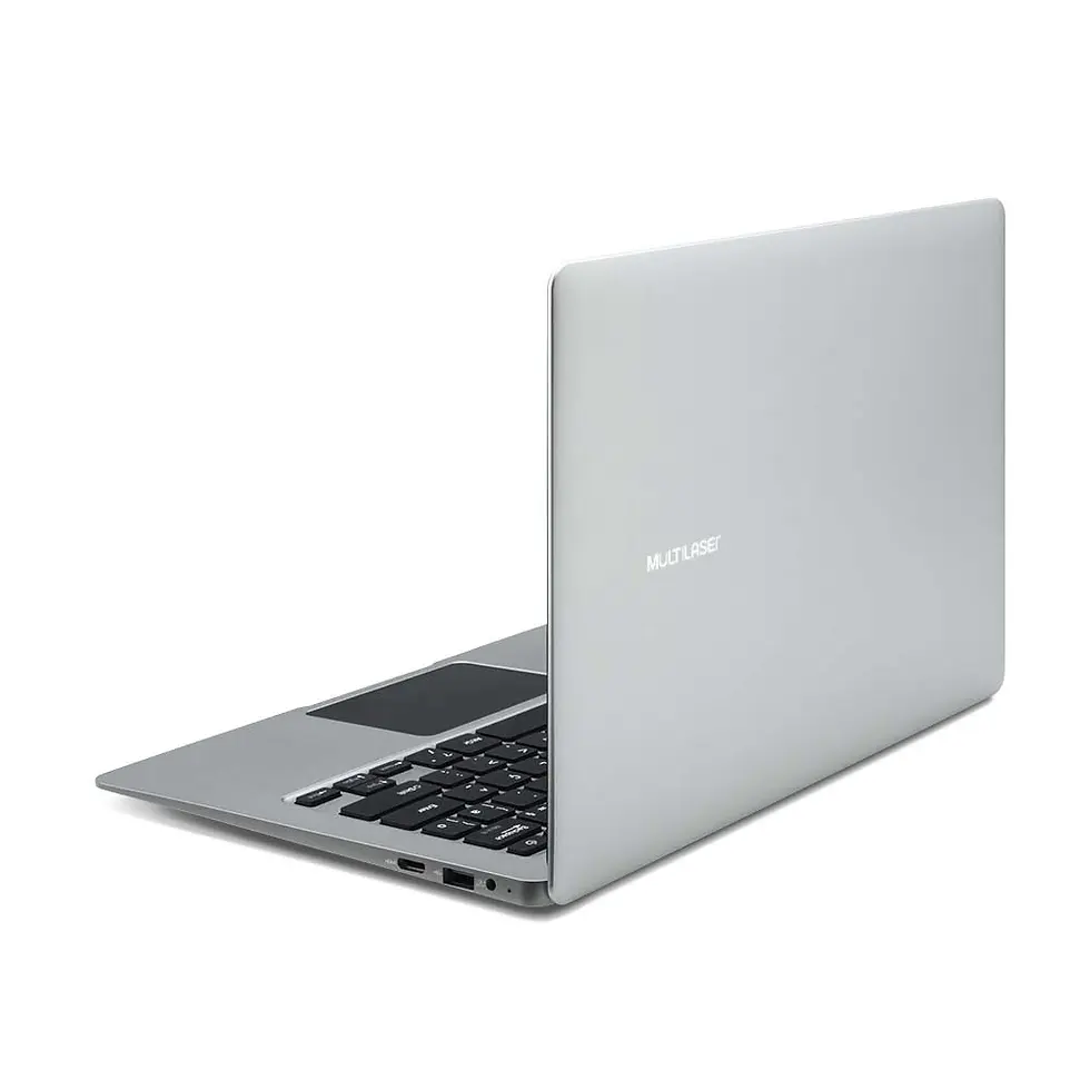 Miniatura: Notebook Multilaser Legacy Air PC222 prata 13.3, Intel Celeron N3350 4GB de ram