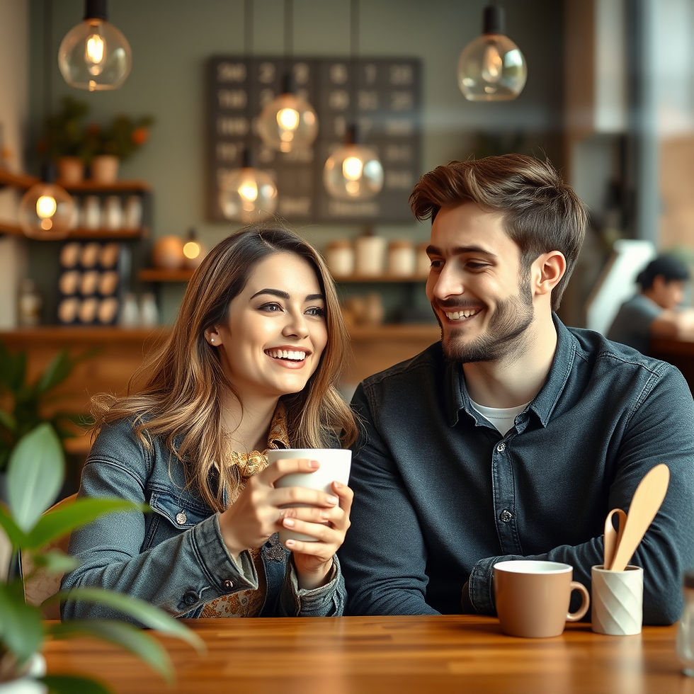 Single Parent Date In coffee Shop
