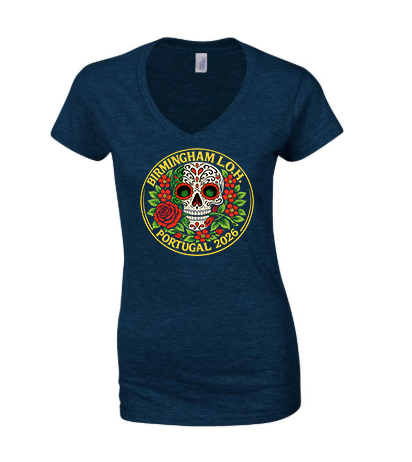 Thumbnail: Cascais Birmingham LOH Ladies V-Neck Rally T-Shirt