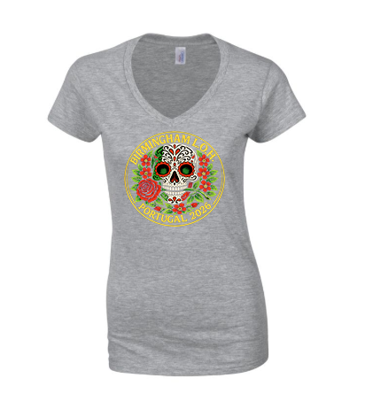 Thumbnail: Cascais Birmingham LOH Ladies V-Neck Rally T-Shirt