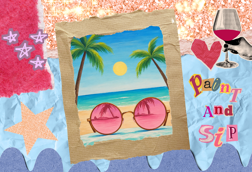 Beach Day Bliss Paint & Sip