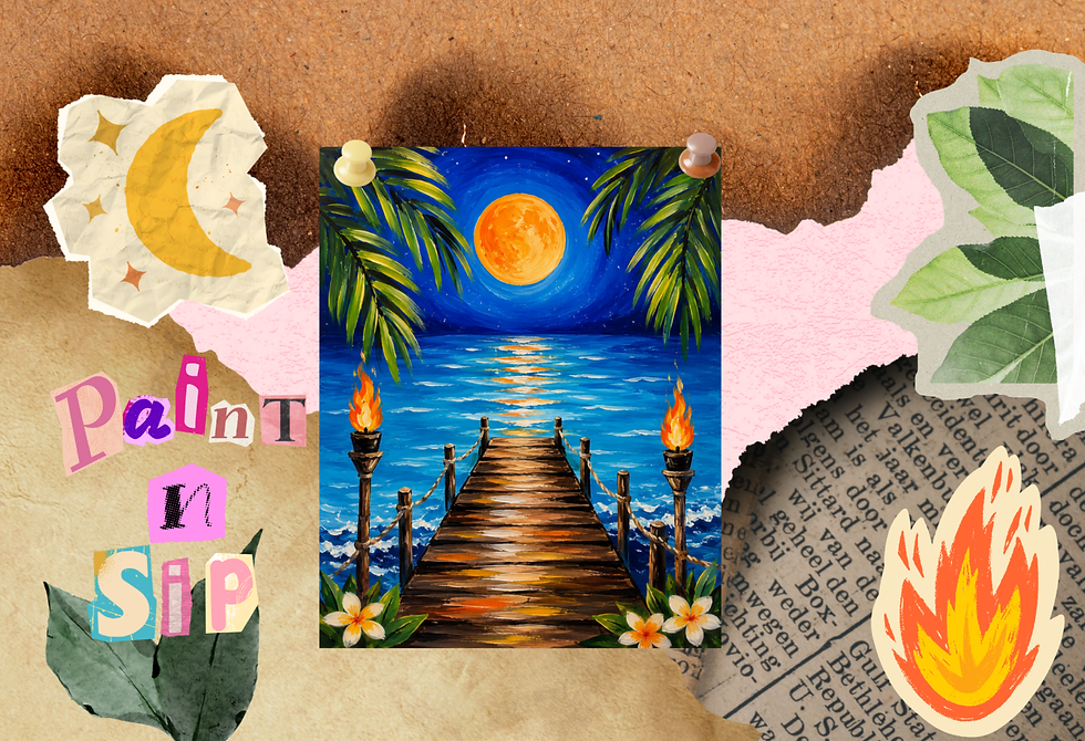 Summer Paradise Paint & Sip
