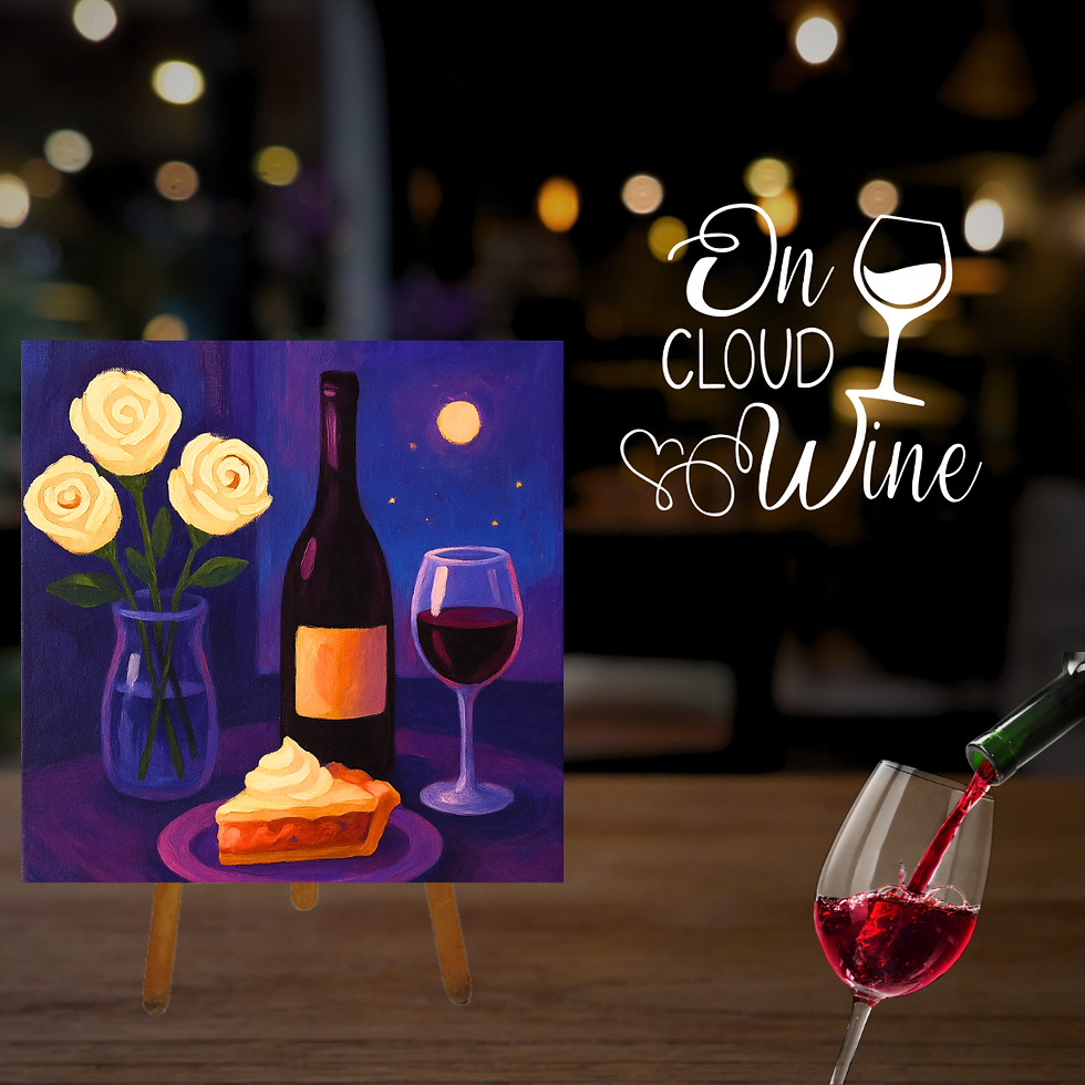 November Sip N Paint at On Cloud Wine