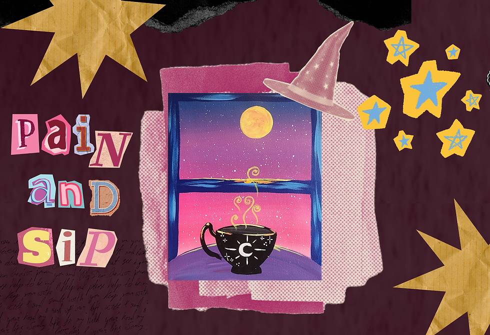 Moonlit Brew Paint & Sip