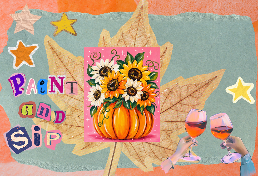 Harvest Blooms Paint & Sip