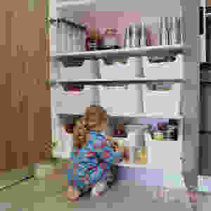 Nina Belle - Judgy Mummy - Kitchen pantry tubs from Ikea