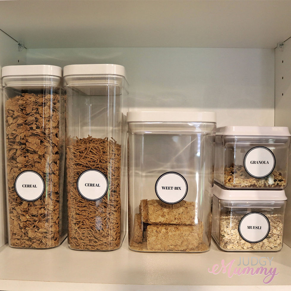 Containers from Kmart and The Organising Platform