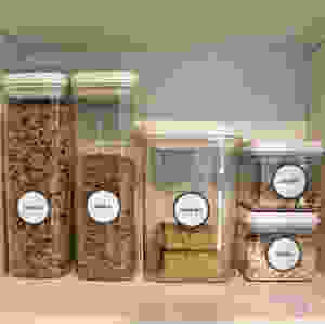 Containers from Kmart and The Organising Platform