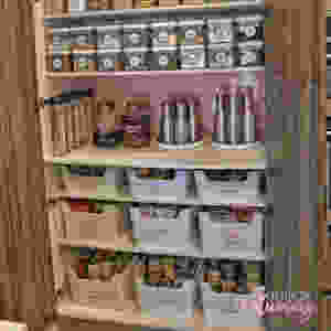 Nina Belle Kitchen Pantry organisation