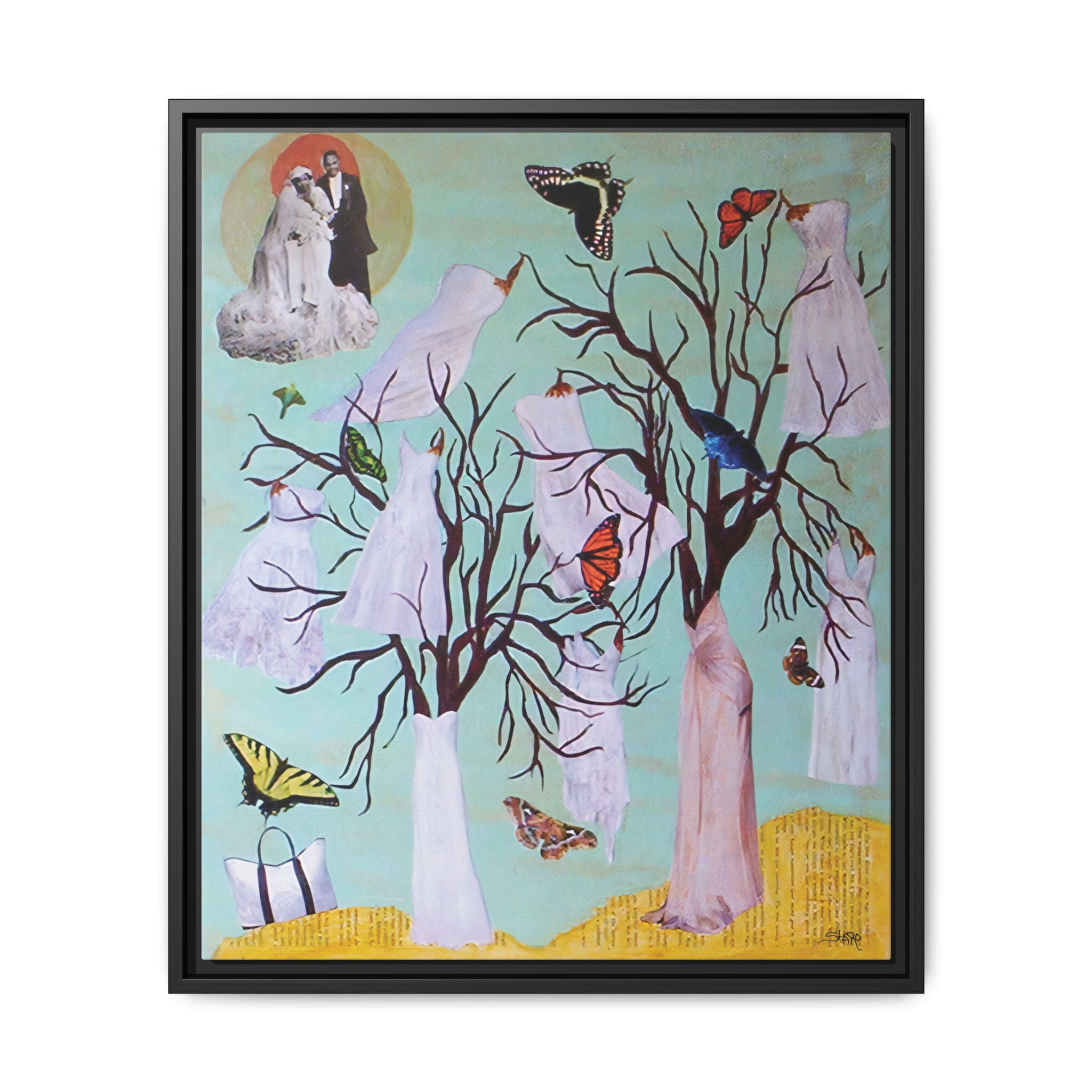 Tree of Wife Framed Art Print