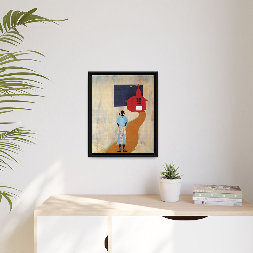 Thumbnail: Night Divine Framed Art Print