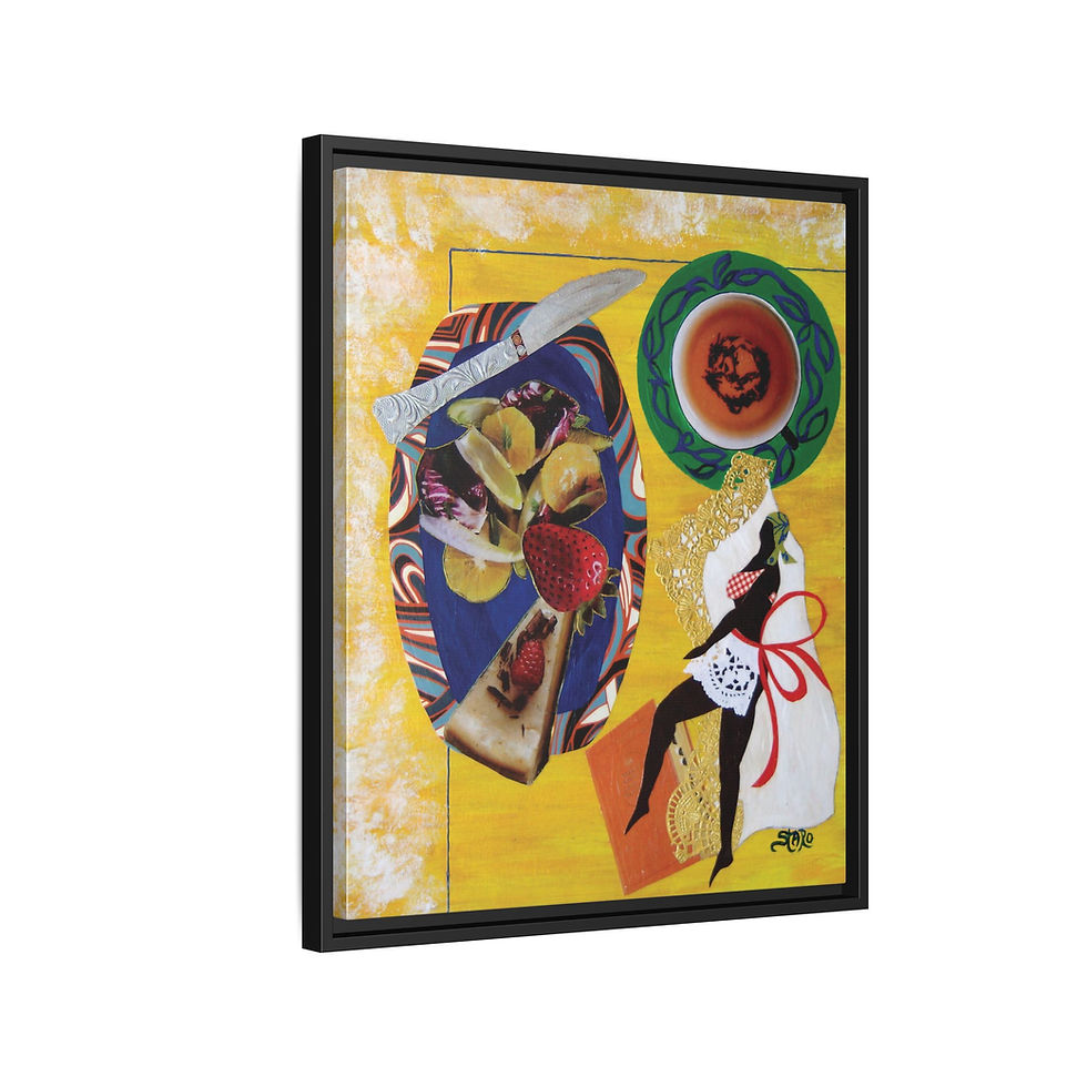 Thumbnail: Naked Lunch Framed Art Print
