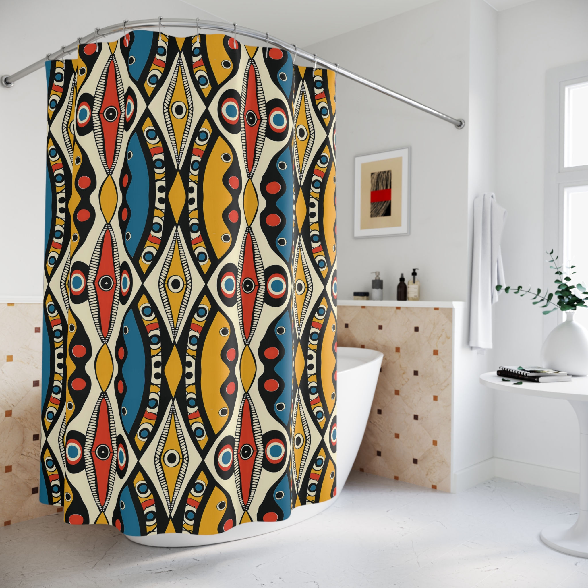 Dagara Shower Curtains