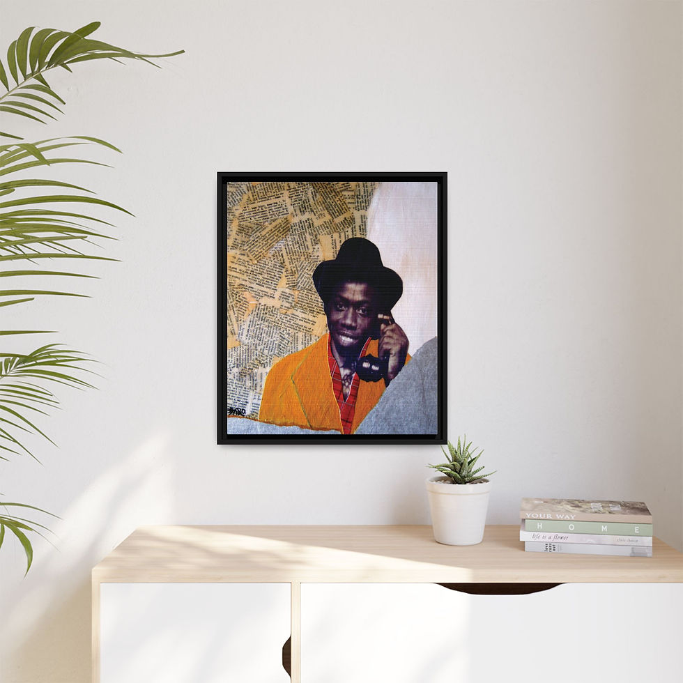 Thumbnail: Yes, Dear! Framed Art Print