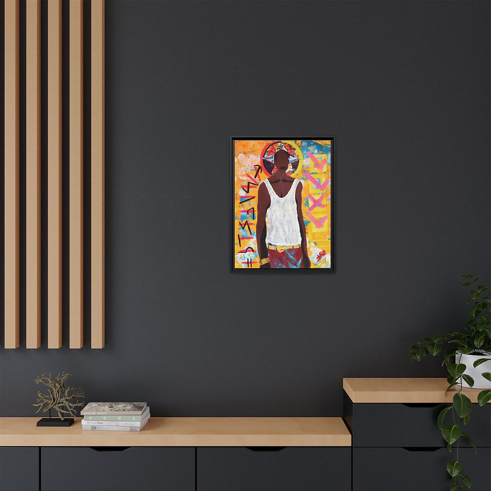 Thumbnail: The David Series: Theophilus II Framed Art Print