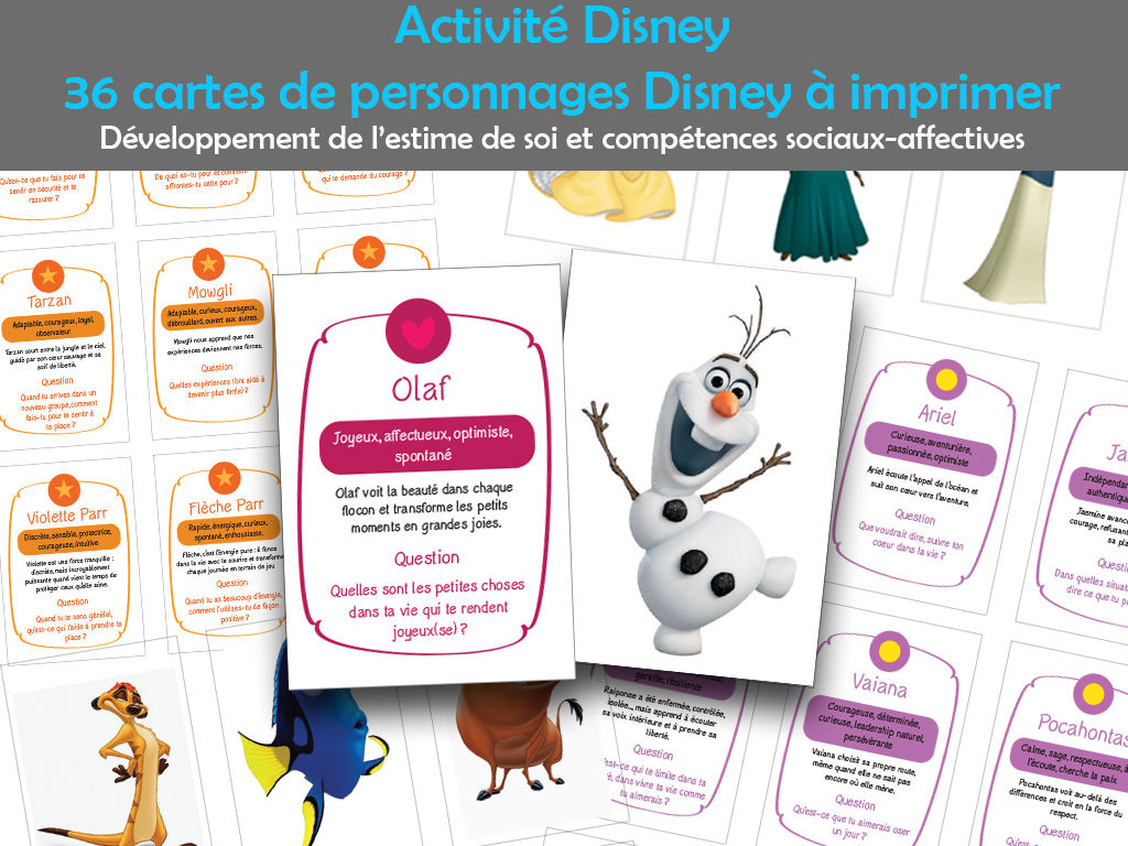 Activité Disney