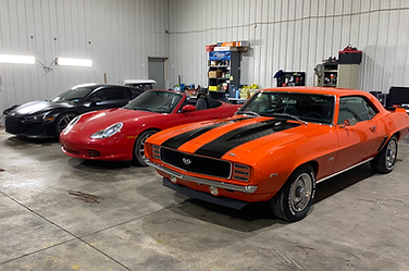 1969 Chevrolet Camaro SS, 2020 Audi R8 V10, 2004 Porsche Boxster s