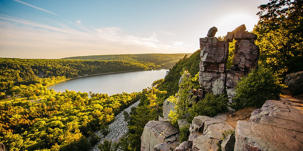 Family Carne Asada Potluck at Devil's Lake