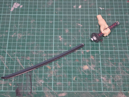 鬼滅の刃フィギュア日本刀修復