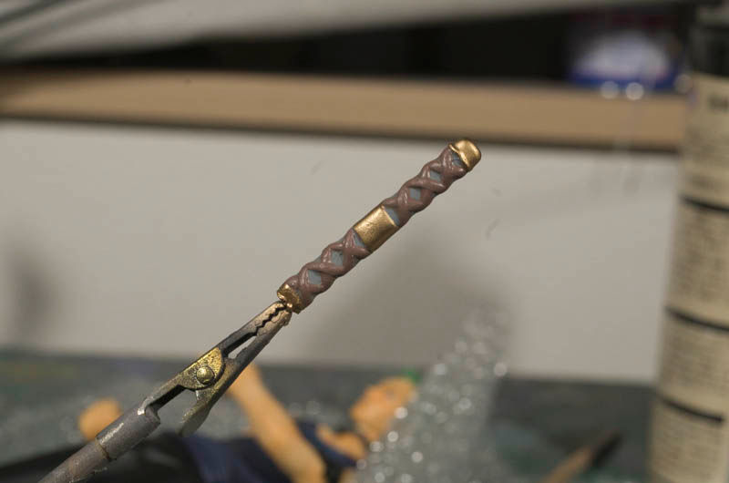 複製し着色したフィギュアパーツ