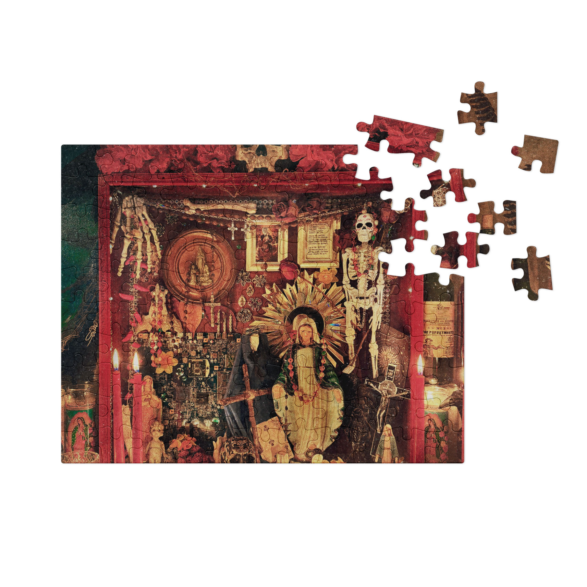 UTBM - Jigsaw puzzle with tin