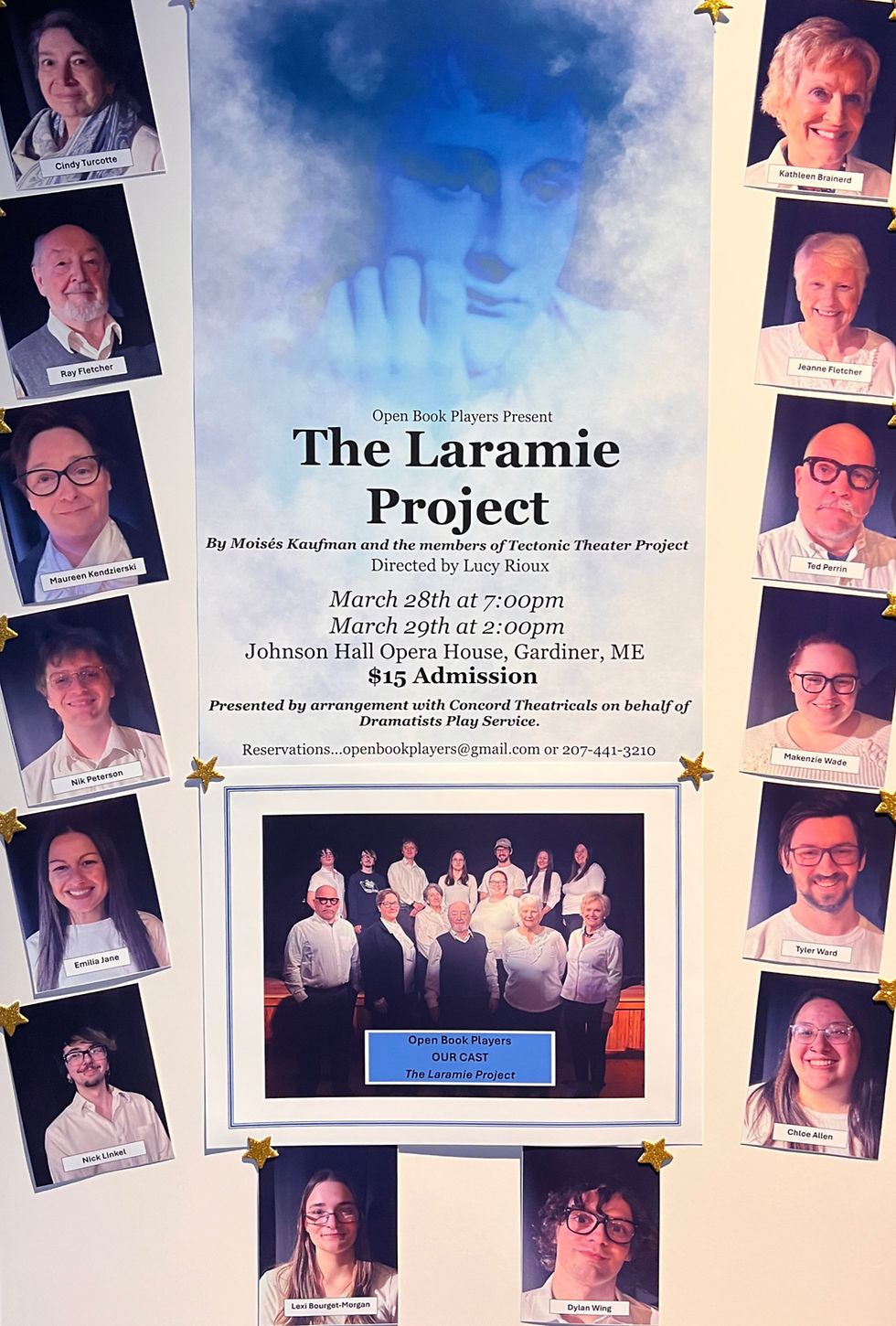 The cast of The Laramie Project 2026