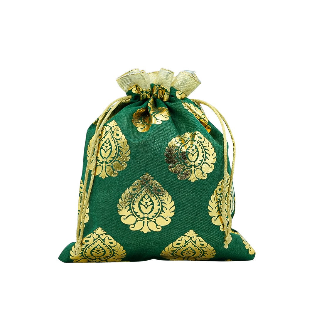 Potli Bag for Women Traditional Ethnic Pouch for Jewellery, Gifts & Festive Use