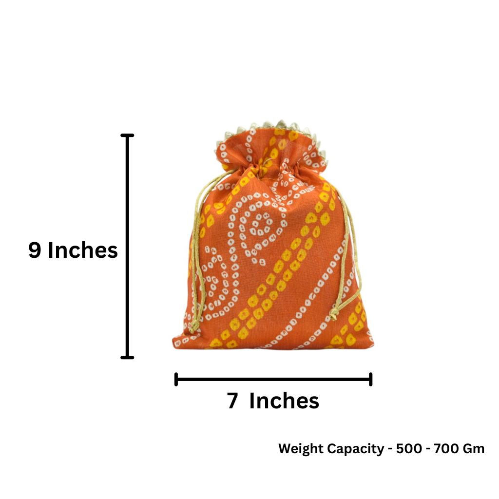 Ethnic Potli Bag Traditional Drawstring Pouch