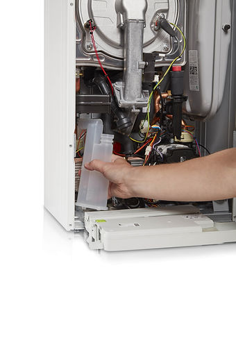 Condenser Boiler Trap installation