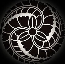 旧黒田藩の紋（巴藤）