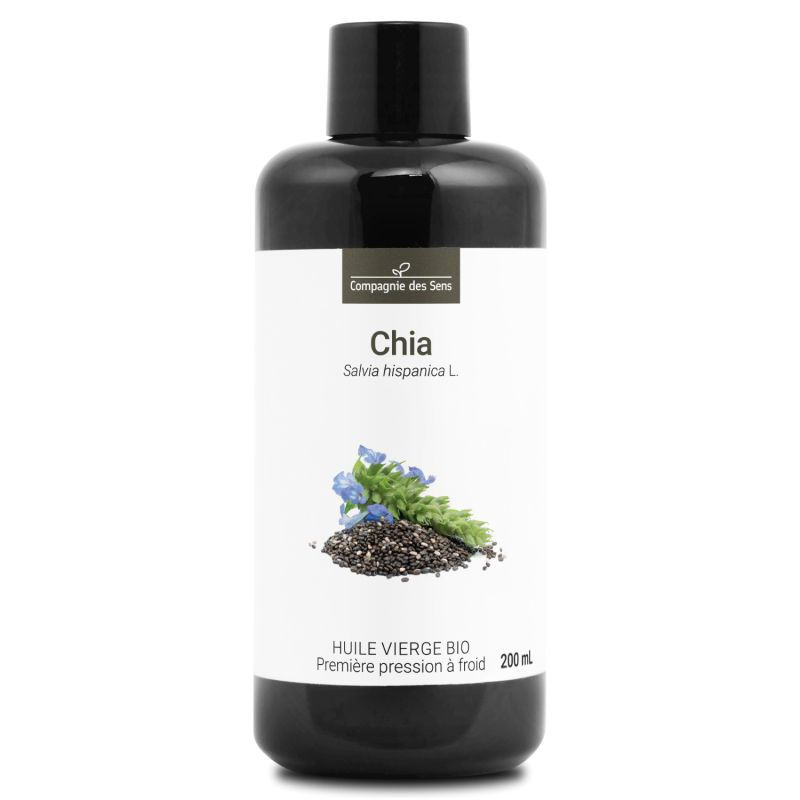 Huile végétale de Chia de France BIO - 200 ml