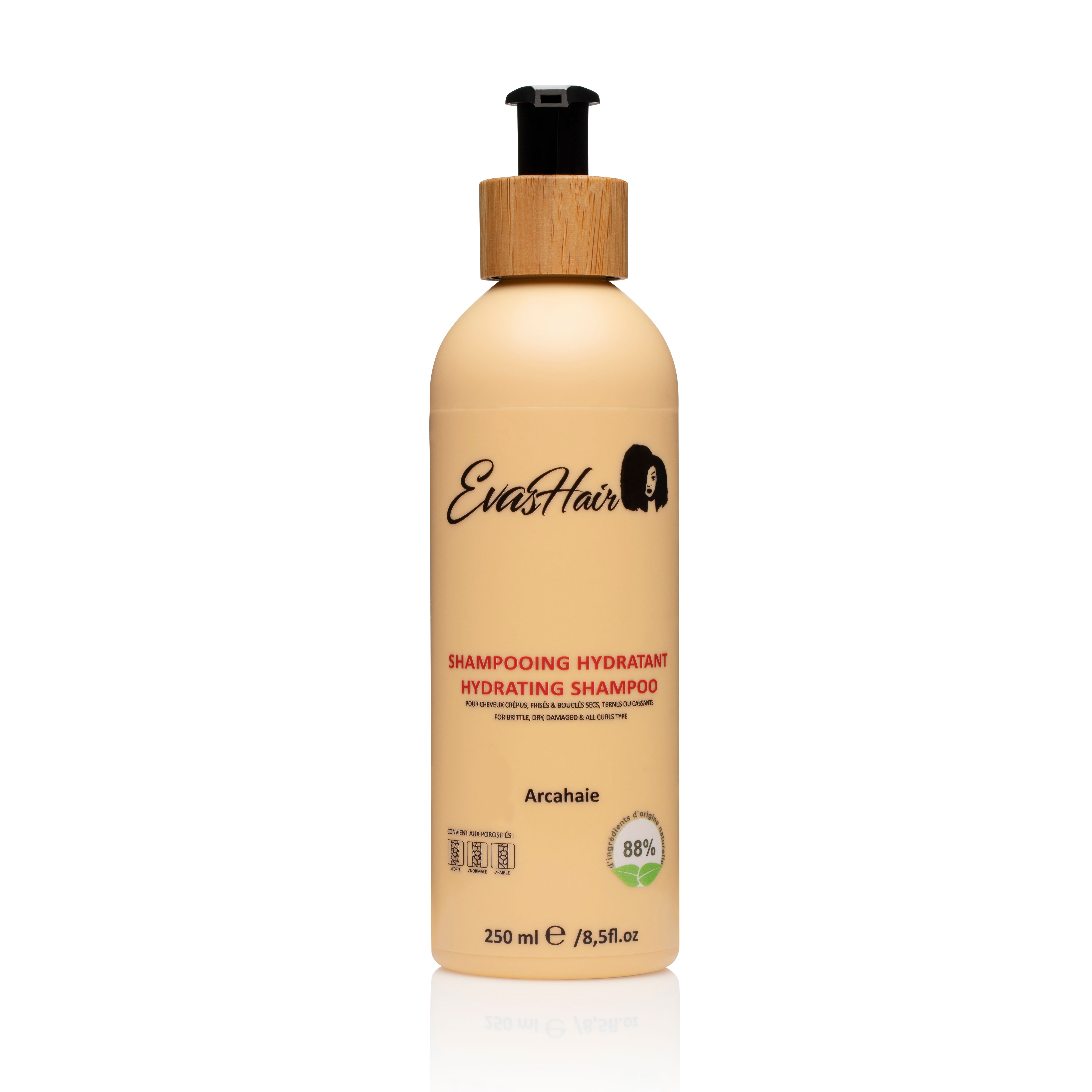 Shampoing hydratant 250 ml - EvasHair