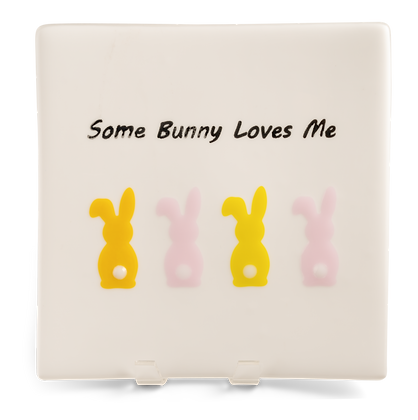 Bunny Plate - 10"x10"