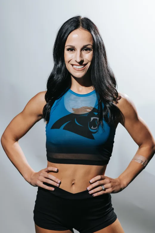 Amanda Carter TopCat NFL Cheerleader Carolina Panathers.webp