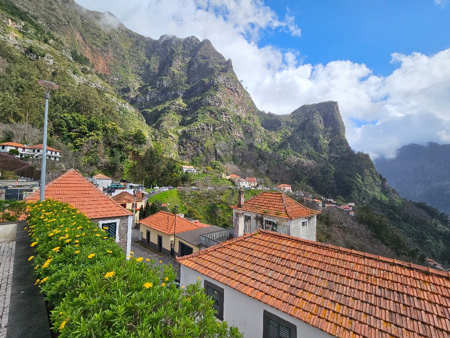 View from Curral das Freiras in Madeira.