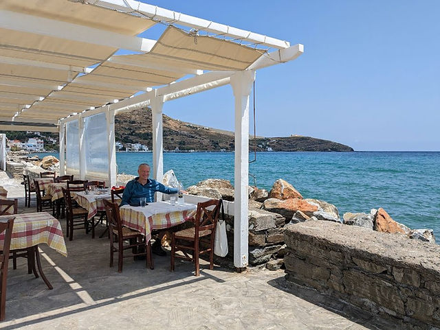 Korthi on the island of Andros in Greece.