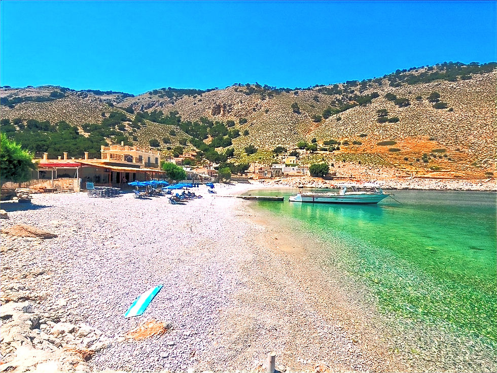 Marathounda Beach on Symi