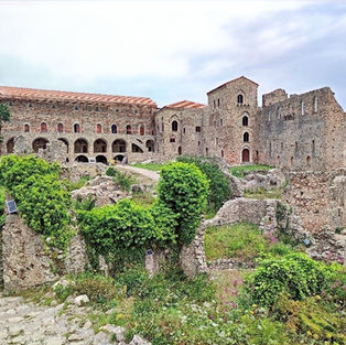 The Palace of the Despots in Mystras