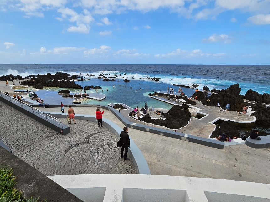 Private Swimming Area in Porto Moniz, Madeira